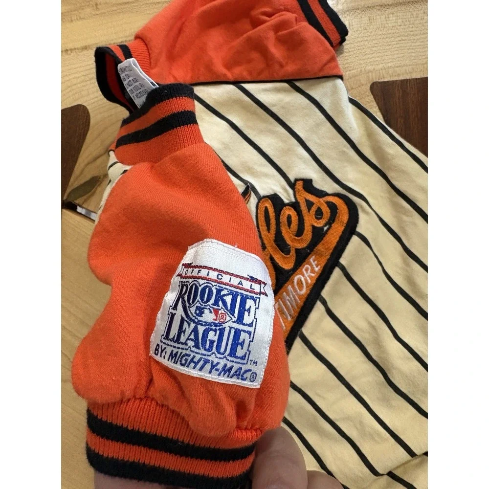Rookie League Mighty Mac Baltimore Orioles One Piece 3-6M